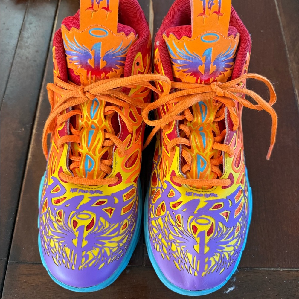 Puma Kids Sneakers in Orange and Purple